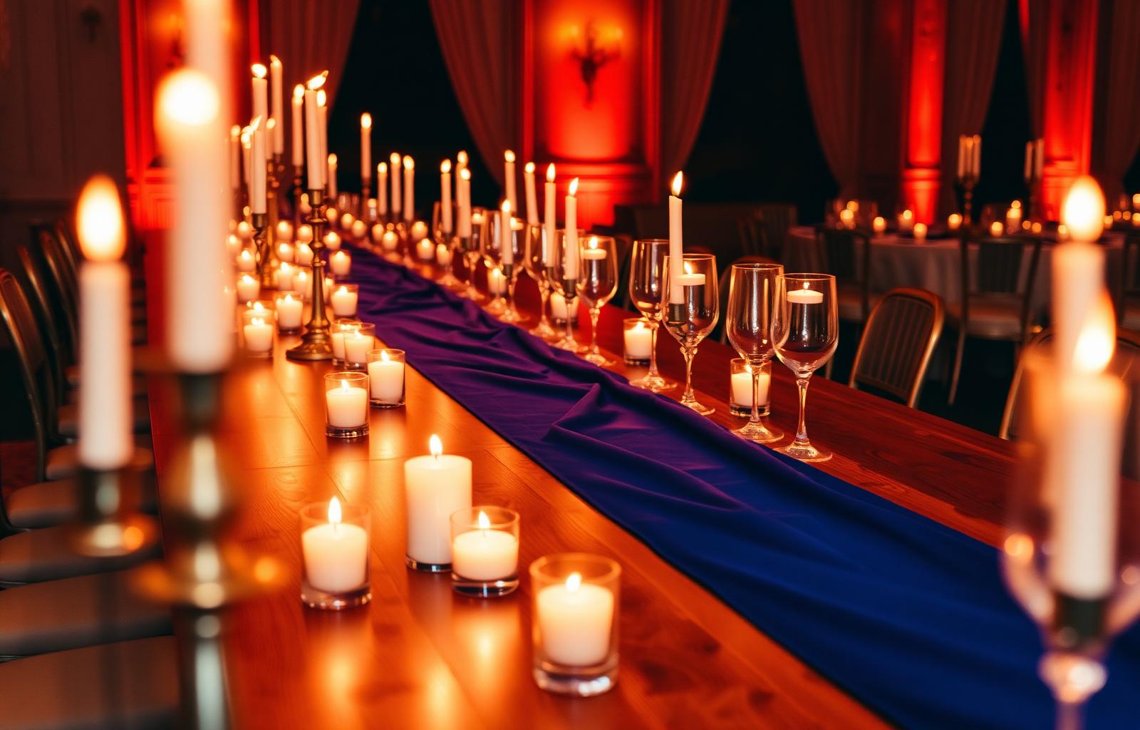 Candlelit gala event